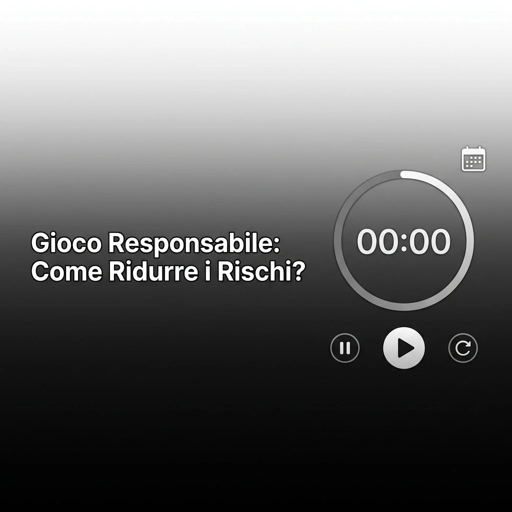 Gioco responsabile: consigli per ridurre i rischi nel gioco d'azzardo online con budget e limiti