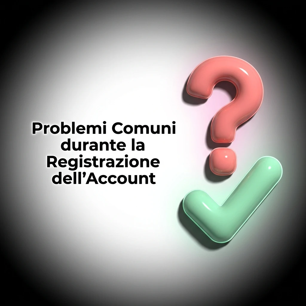 Guida ai problemi comuni durante la registrazione account: email, SMS, KYC e modulo non caricato