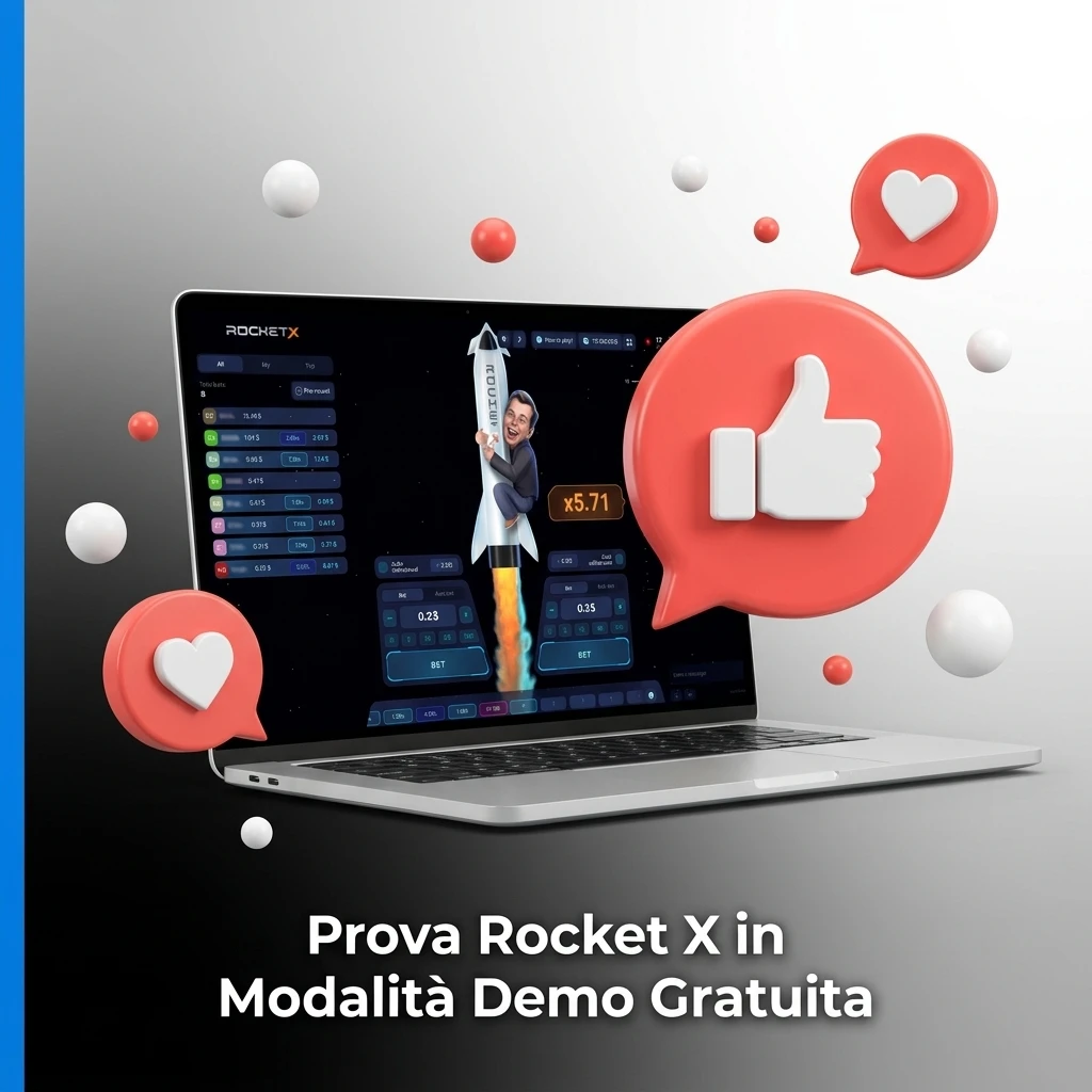 Prova Rocket X in modalità demo gratuita su 1win: stesse meccaniche, stesso moltiplicatore, senza deposito.