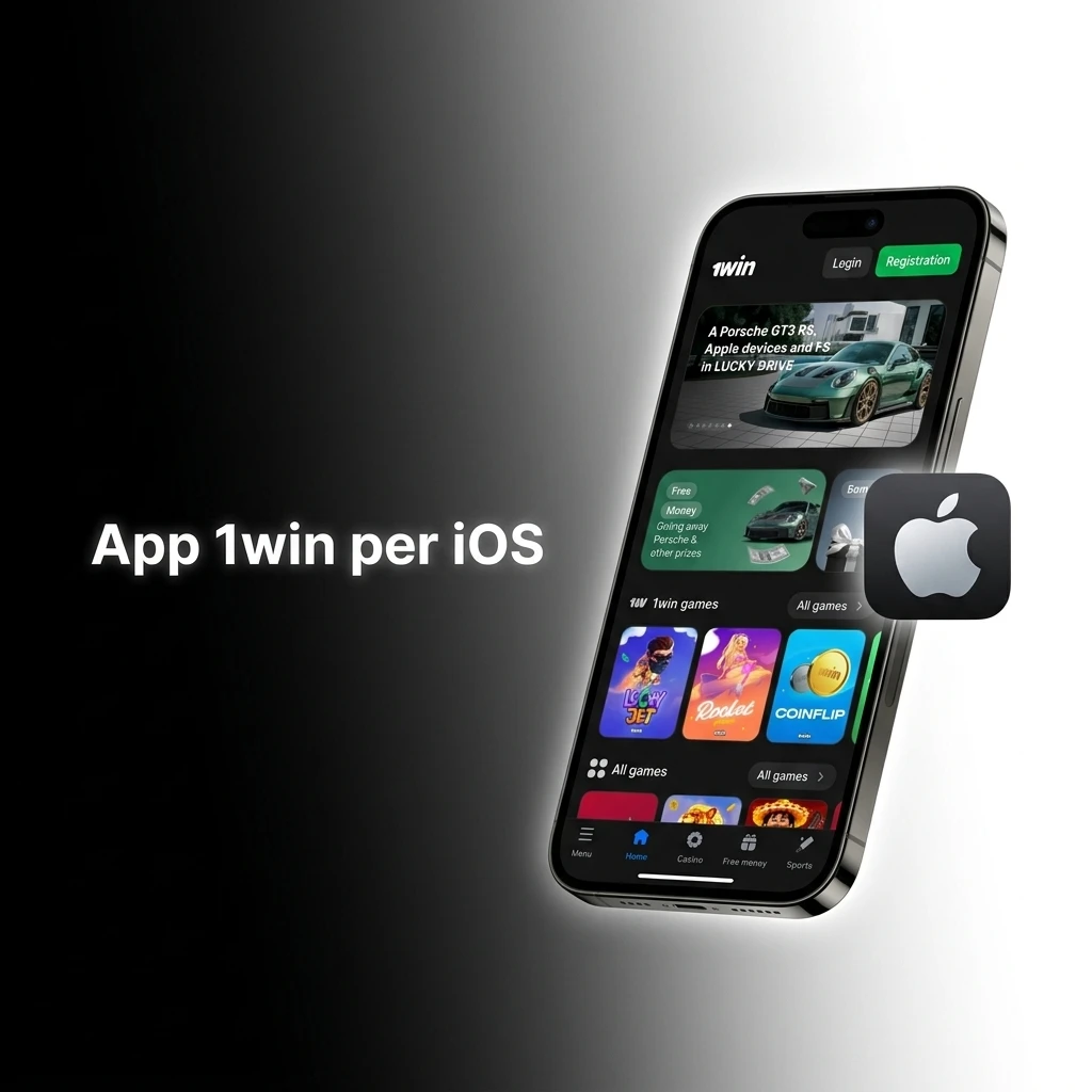 App 1win per iOS su iPhone e iPad: download gratuito dall'App Store con iOS 12.0 o versioni successive