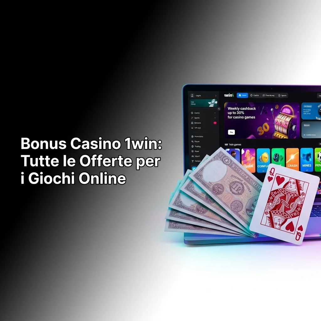 Bonus Casino 1win: benvenuto, cashback e ricarica per slot, tavoli e live casino online