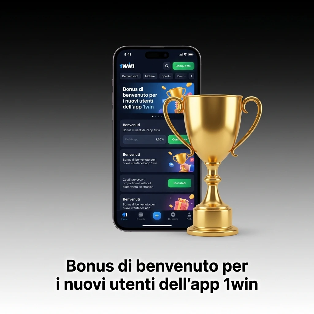 Bonus di benvenuto 1win app: fino al 500% sport e 600% crypto sul primo deposito per nuovi utenti