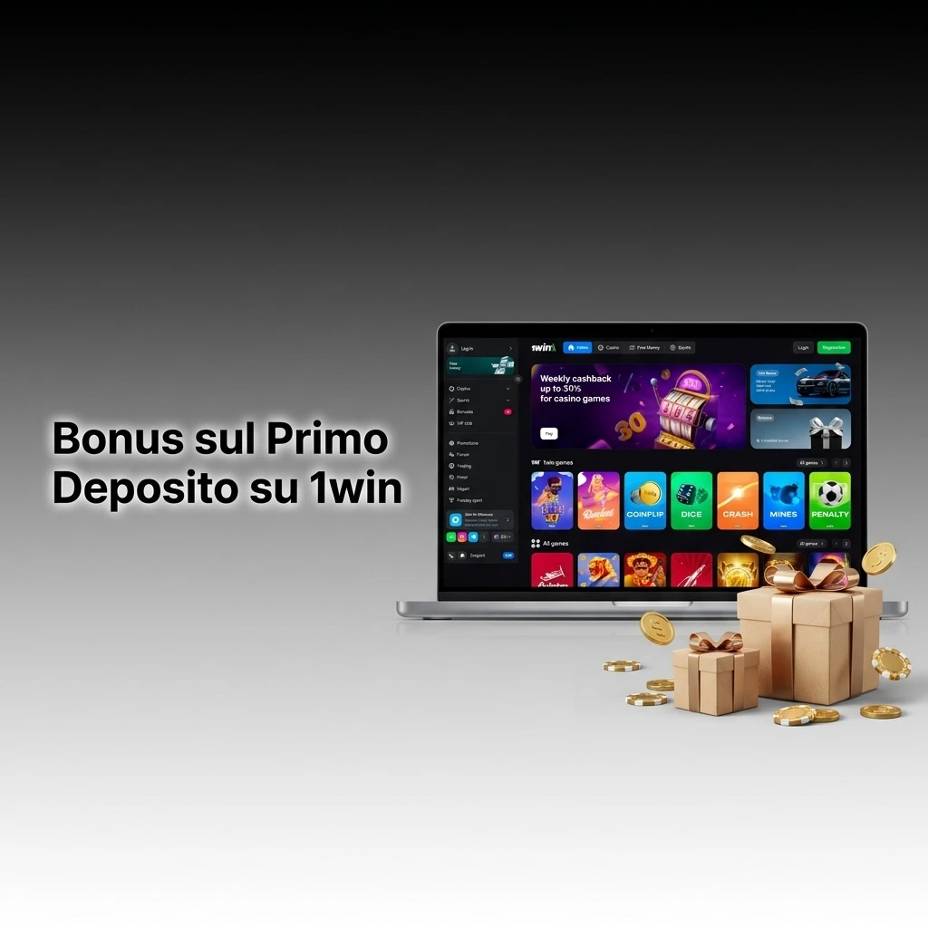 Bonus primo deposito 1win: fino al 600% crypto e 500% fiat per scommesse e casino in Italia