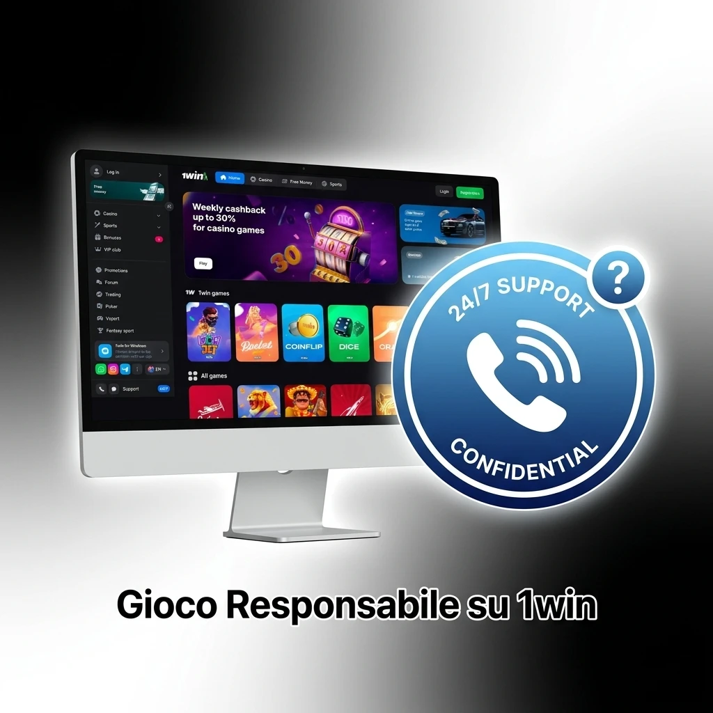 Strumenti per il gioco responsabile su 1win: limiti, auto-esclusione e supporto per un'esperienza sicura