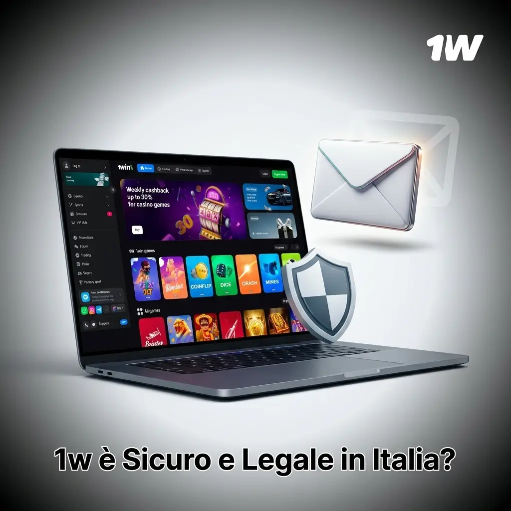 Piattaforma 1w con licenza Curaçao eGaming, sicurezza SSL e strumenti per il gioco responsabile in Italia
