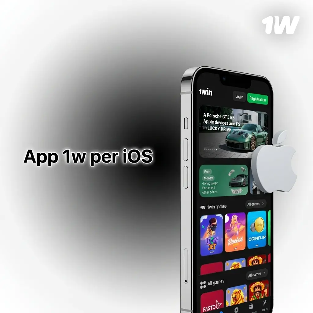 App 1w per iOS su iPhone e iPad: scommesse, casinò, depositi e prelievi disponibili gratuitamente su dispositivi Apple