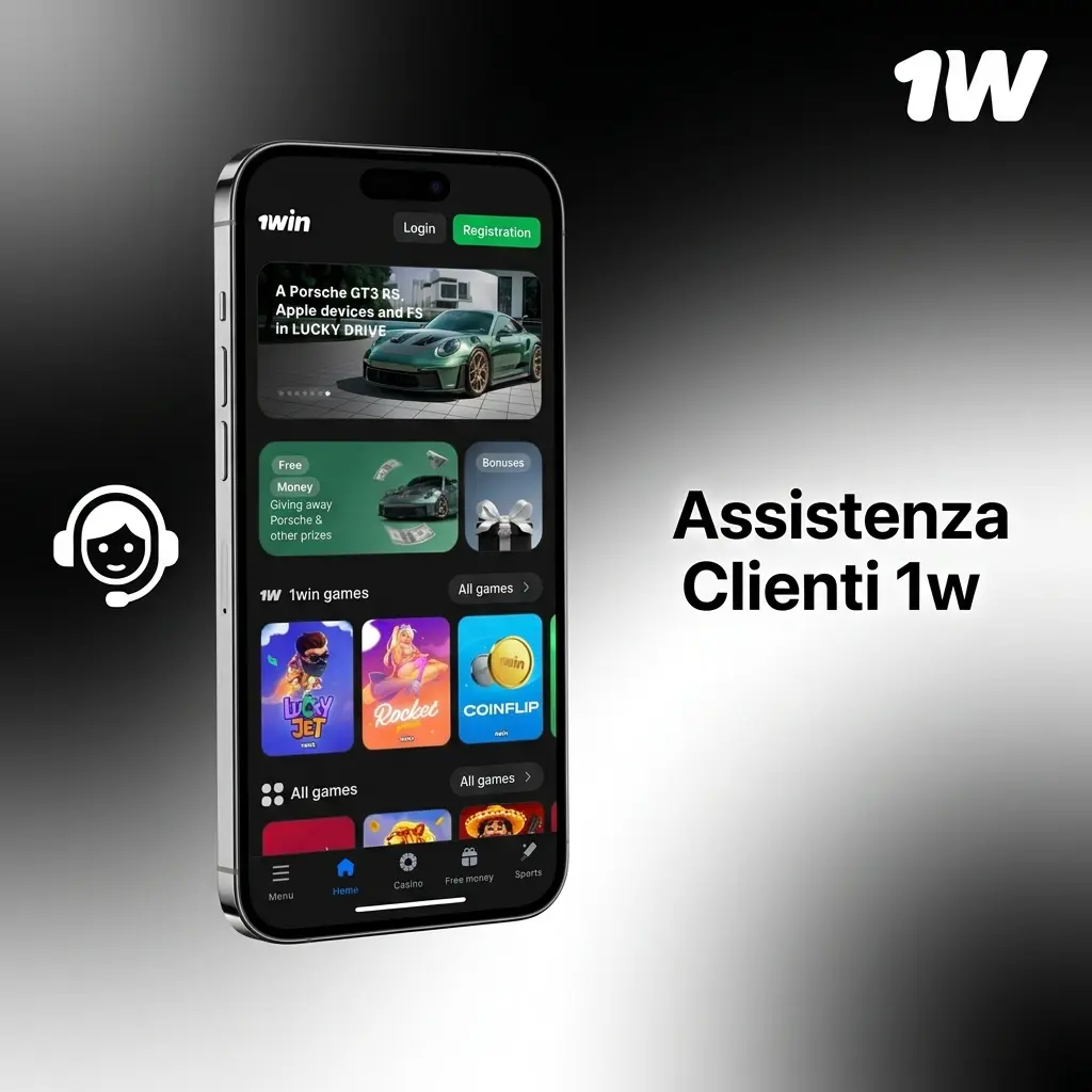 Assistenza clienti 1w: live chat 24/7, email e FAQ per supporto rapido su pagamenti e account