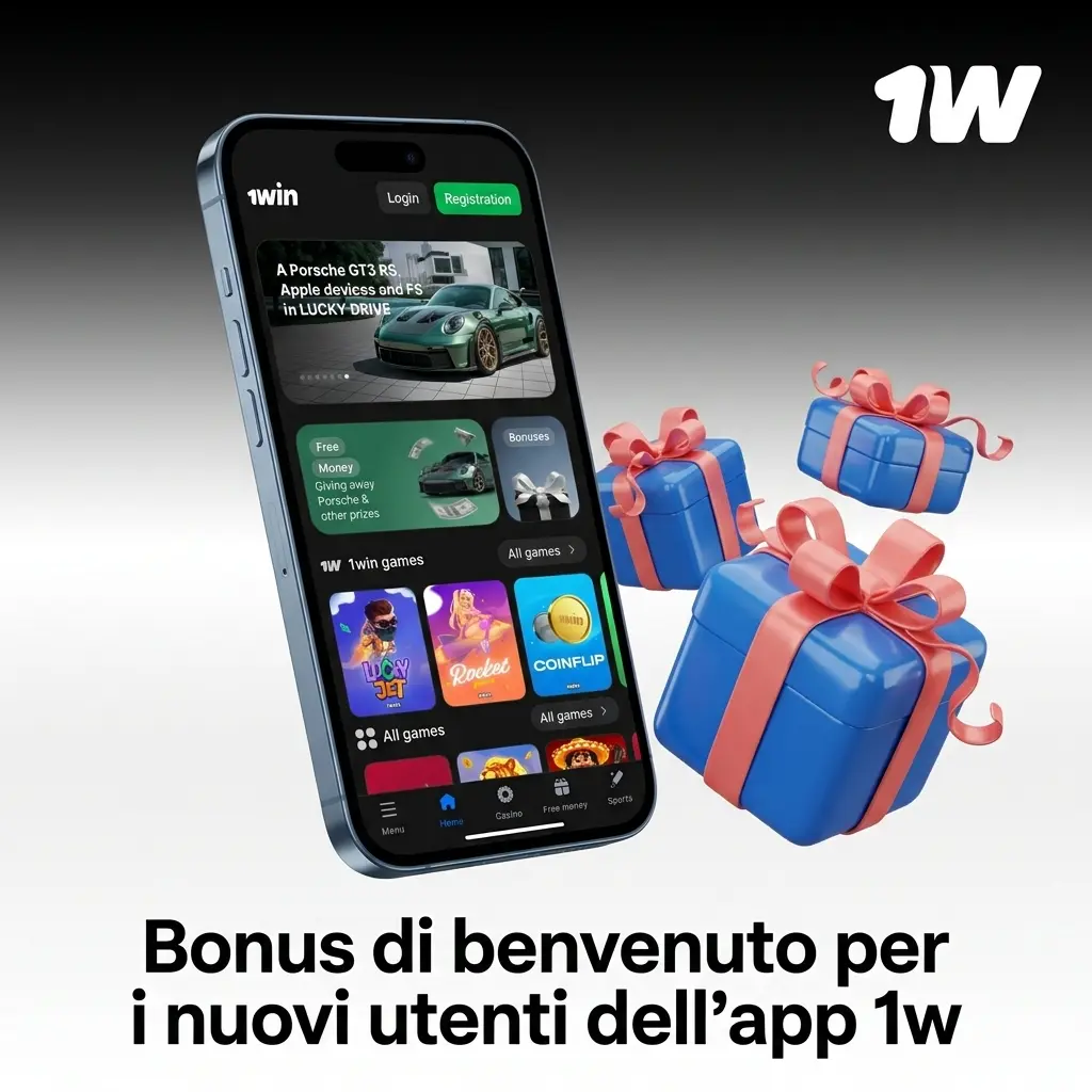 Bonus di benvenuto app 1w: fino al 500% sport o 600% crypto casino per nuovi utenti al primo deposito