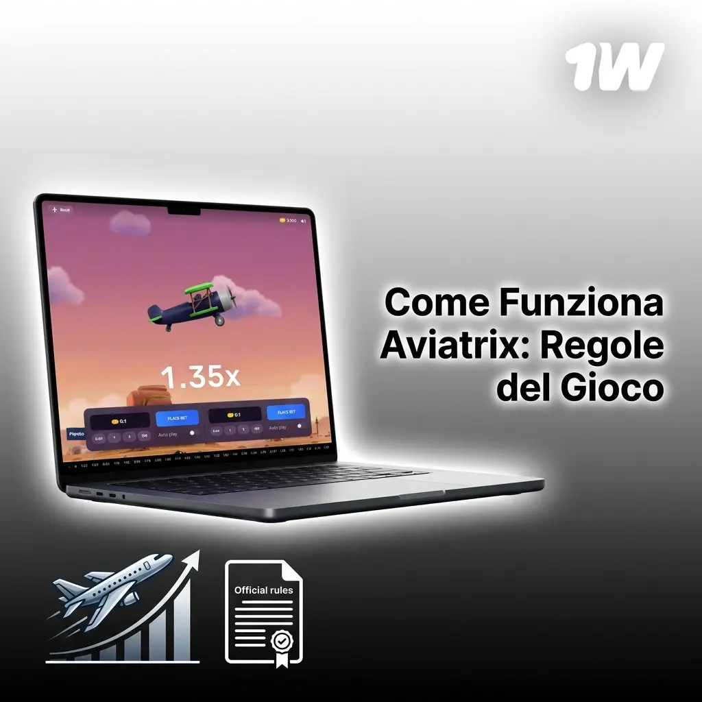 Schermata del gioco Aviatrix con aereo in volo e moltiplicatore crescente sullo schermo