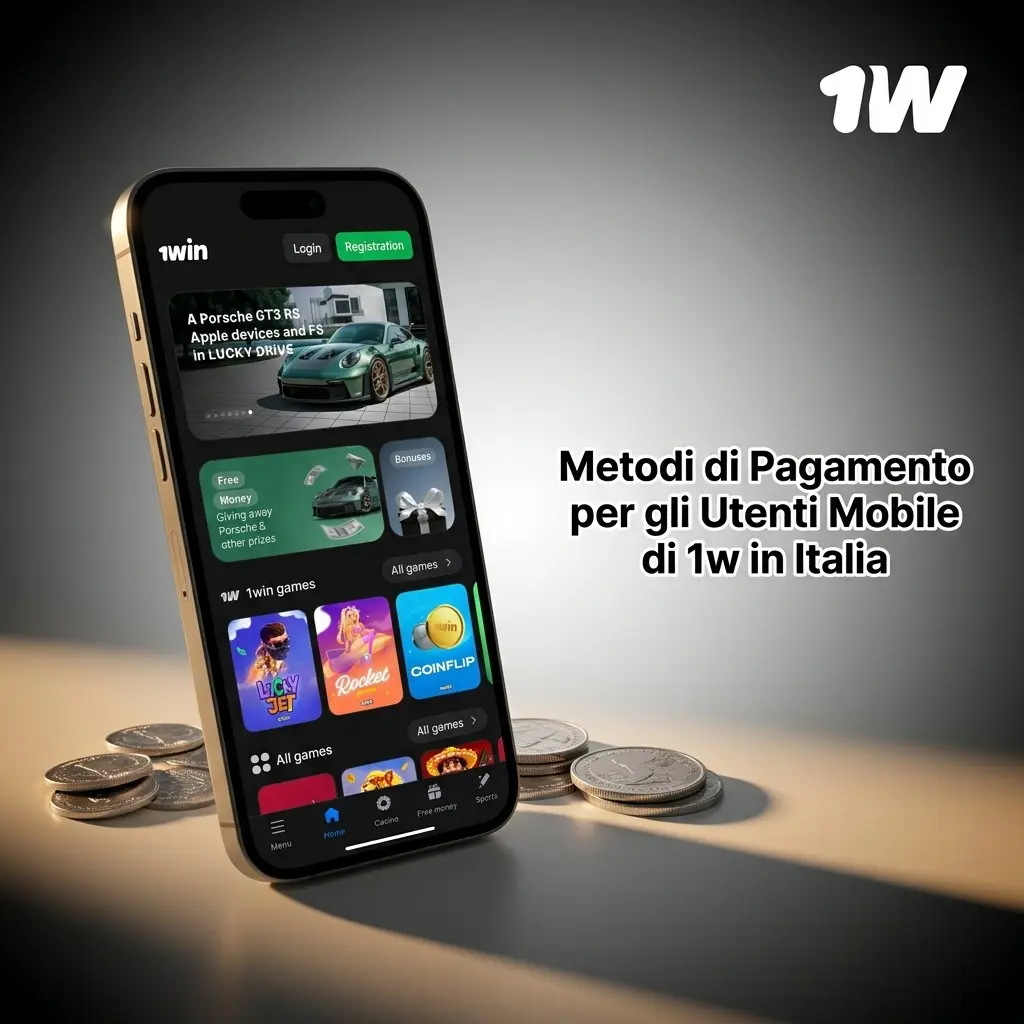Metodi di pagamento 1w per utenti mobile italiani: Visa, Mastercard, PayPal, Bitcoin, Ethereum e altre crypto