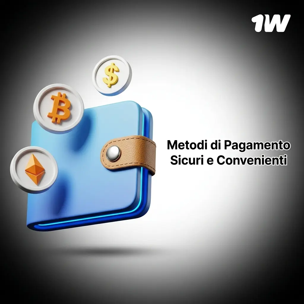 Metodi di pagamento sicuri su 1w: Perfect Money, Visa, Mastercard, Bitcoin e USDT per depositi e prelievi