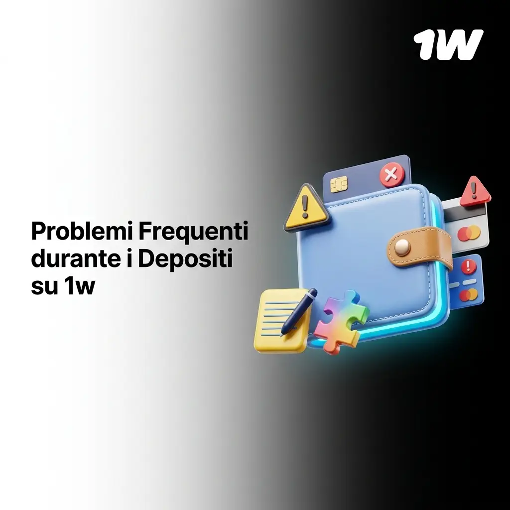 Problemi comuni nei depositi su 1w: transazioni rifiutate, fondi non accreditati e soluzioni pratiche